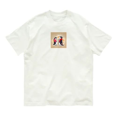 ペンギン6 オーガニックコットンTシャツ