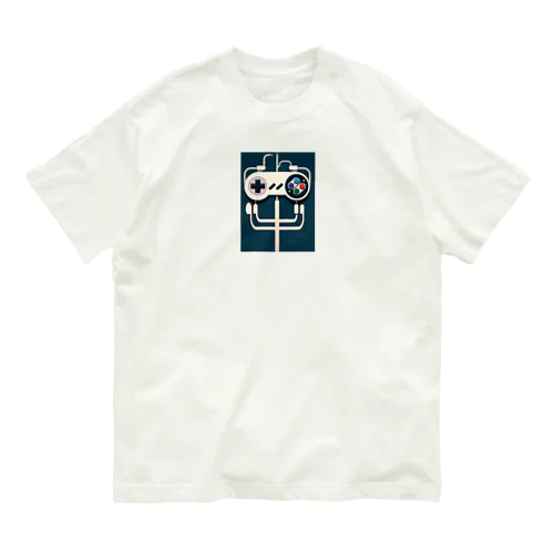 game pad オーガニックコットンTシャツ