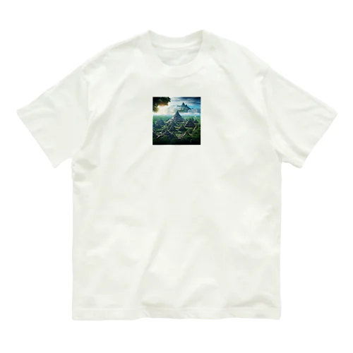 異国の風景　なでしこ1478 オーガニックコットンTシャツ