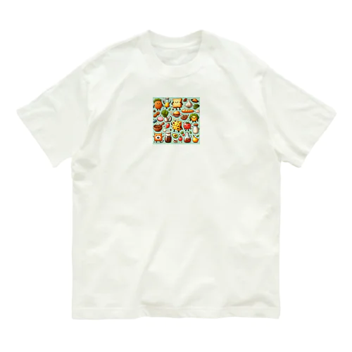 食材妖精 オーガニックコットンTシャツ