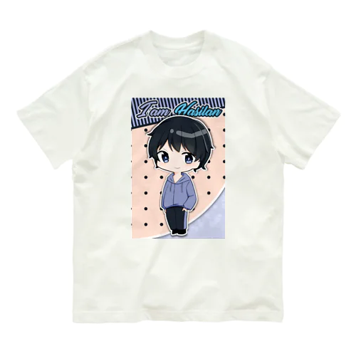 I am Hasilan オーガニックコットンTシャツ