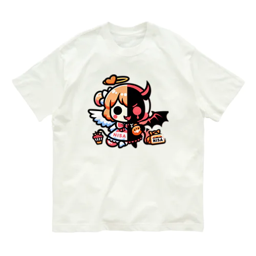 NISA（天使と悪魔） Organic Cotton T-Shirt