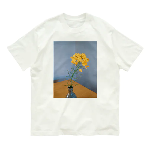 ほっくり菜の花 Organic Cotton T-Shirt