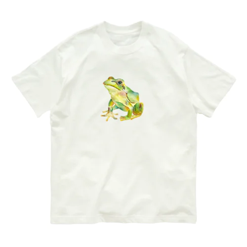 かえるくん Organic Cotton T-Shirt