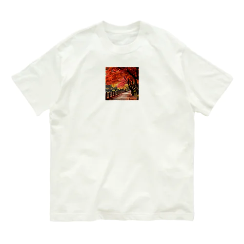 紅葉　なでしこ1478 Organic Cotton T-Shirt