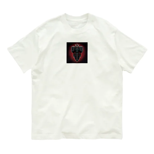 恐怖の門番　架空企業ロゴ Organic Cotton T-Shirt