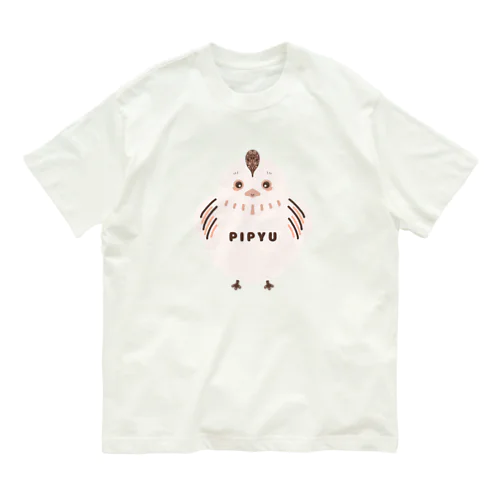 とりPIPYU オーガニックコットンTシャツ