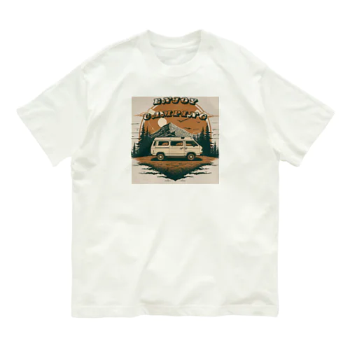 レトロなキャンピングカーグッズ Organic Cotton T-Shirt