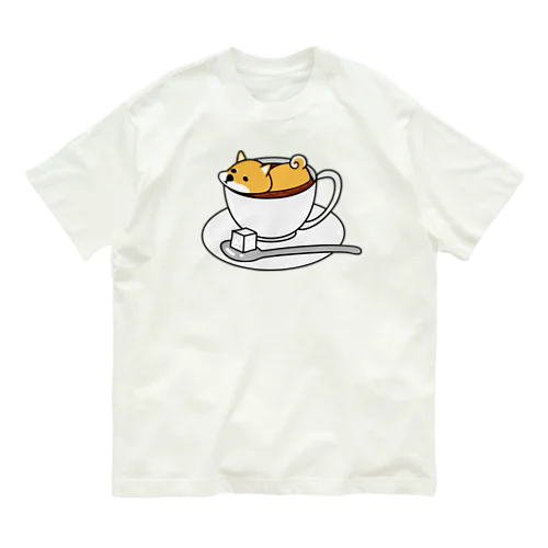 しばいぬコーヒー Organic Cotton T-Shirt