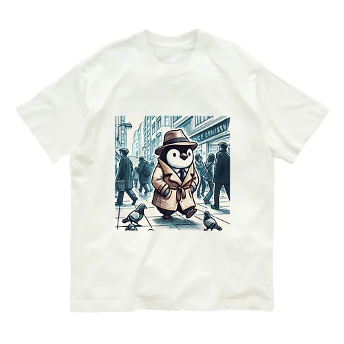 都会ペンギン Organic Cotton T-Shirt
