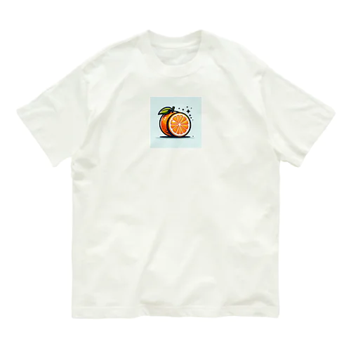 オレンジ Organic Cotton T-Shirt