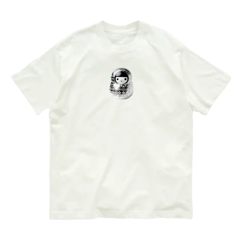 アルミホイルこけし Organic Cotton T-Shirt