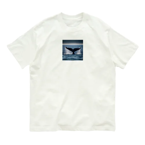 クジラの尾 Organic Cotton T-Shirt