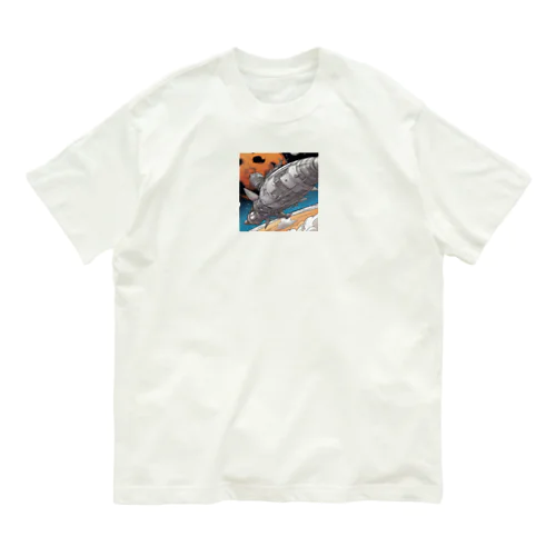 宇宙船 オーガニックコットンTシャツ