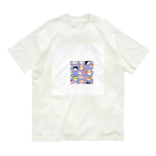 あにまる寿司 Organic Cotton T-Shirt