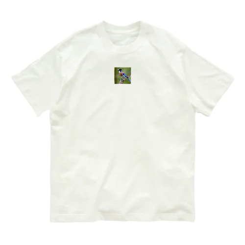 かわいいルリカケス 유기농 코튼 티셔츠