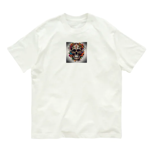 頭蓋骨 Organic Cotton T-Shirt