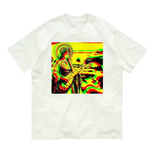 瀬織津姫とロック「Seoritsuhime and Rock」 Organic Cotton T-Shirt