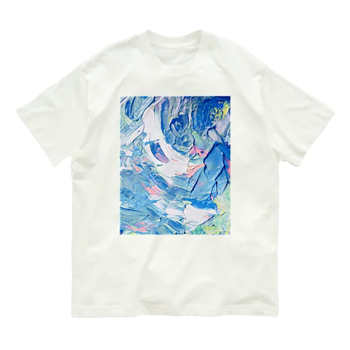 デカルコマニーI オーガニックコットンTシャツ