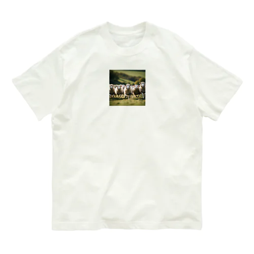 羊の援軍 Organic Cotton T-Shirt