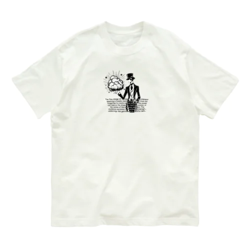 Magic from your fingertips - Smoke Artist オーガニックコットンTシャツ