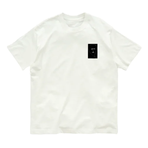 space_wh 初のシンプルロゴ Organic Cotton T-Shirt