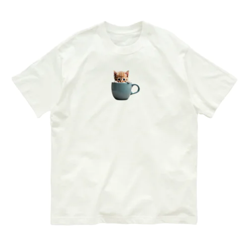 マグから子猫 Organic Cotton T-Shirt