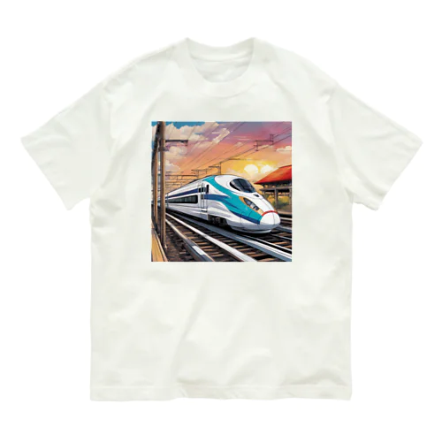 未来新幹線2 オーガニックコットンTシャツ