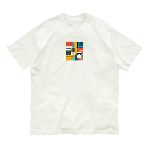 幾何学くん オーガニックコットンTシャツ