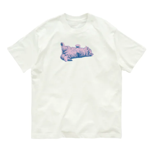 ねこごろり オーガニックコットンTシャツ