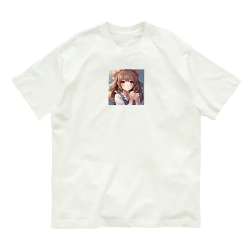 美少女あのはちゃん オーガニックコットンTシャツ