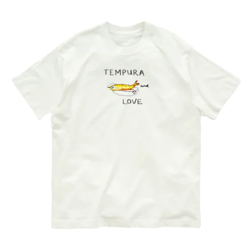 Tempura and Love オーガニックコットンTシャツ