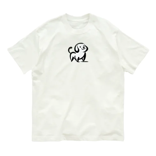 散歩つれてけ オーガニックコットンTシャツ