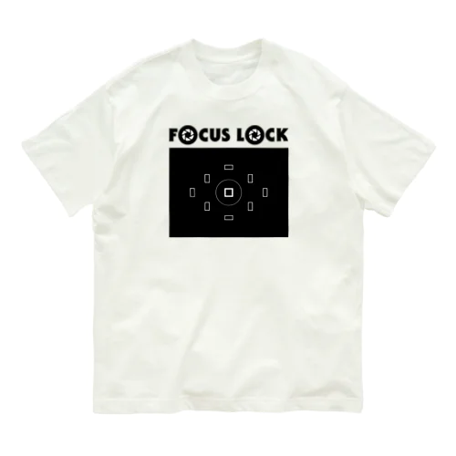 写真用語　フォーカスロック オーガニックコットンTシャツ