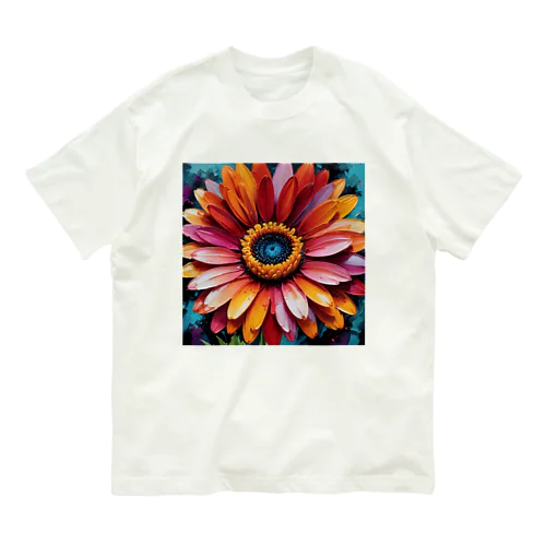 フラワーズ・ガーベラ Organic Cotton T-Shirt