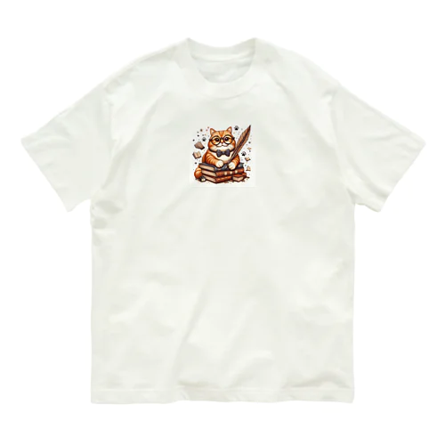 猫 Organic Cotton T-Shirt