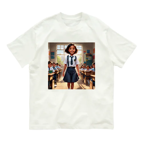 海外の小学生 Organic Cotton T-Shirt