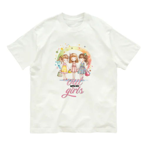 ガールズとお出かけ Organic Cotton T-Shirt