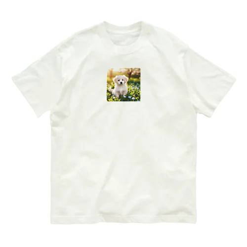 ふわふわワンちゃんグッズ オーガニックコットンTシャツ