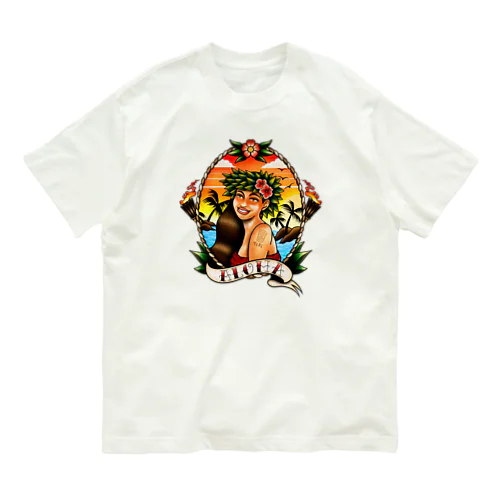 🌺ALOHA🌴 オーガニックコットンTシャツ