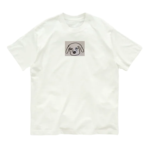 疲れた犬 オーガニックコットンTシャツ