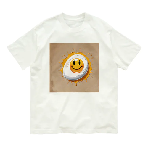 たまごん オーガニックコットンTシャツ