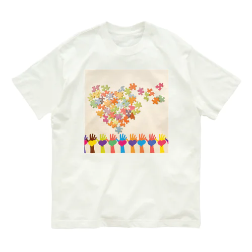 ハートフルフル Organic Cotton T-Shirt