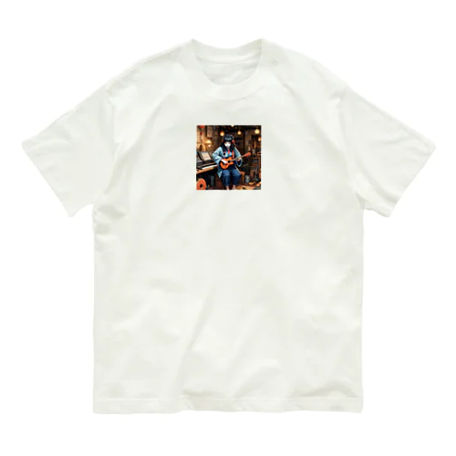 音楽好きな妖怪女子 Organic Cotton T-Shirt