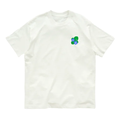 オオイヌノフグリみっけ。 Organic Cotton T-Shirt