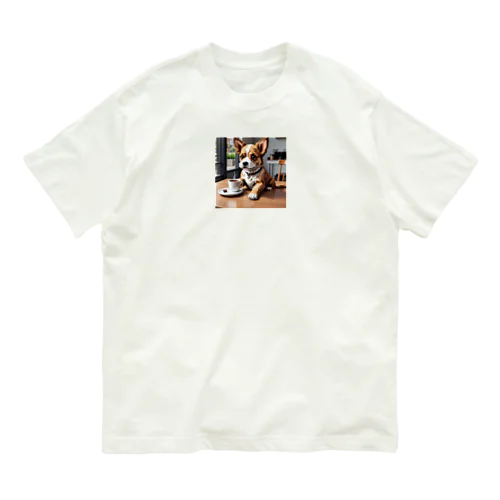 coffee dog オーガニックコットンTシャツ