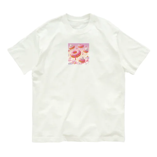 sweet🩷 ̖́- オーガニックコットンTシャツ