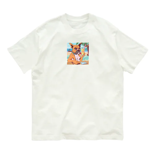 ボクサーだってカクテル飲むし Organic Cotton T-Shirt