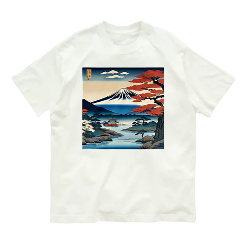 日本の文化 Organic Cotton T-Shirt