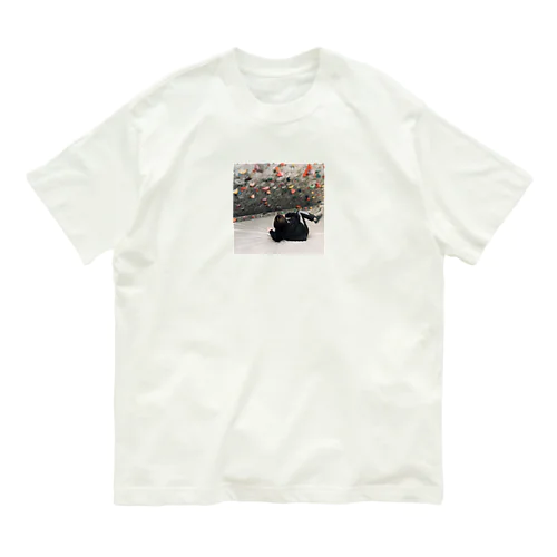 ボルダリングに失敗する人 Organic Cotton T-Shirt